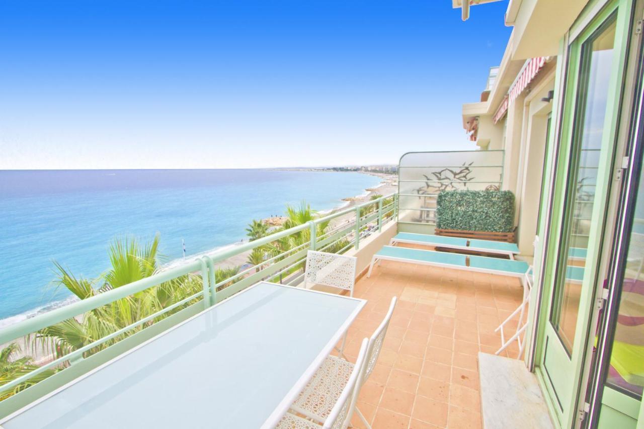 Top Floor Miramar Sea Front Apartment Nice Exterior photo