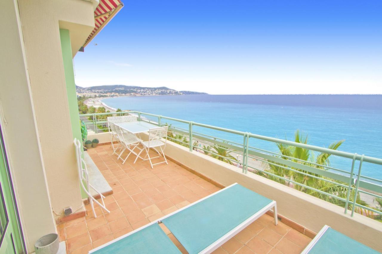 Top Floor Miramar Sea Front Apartment Nice Exterior photo